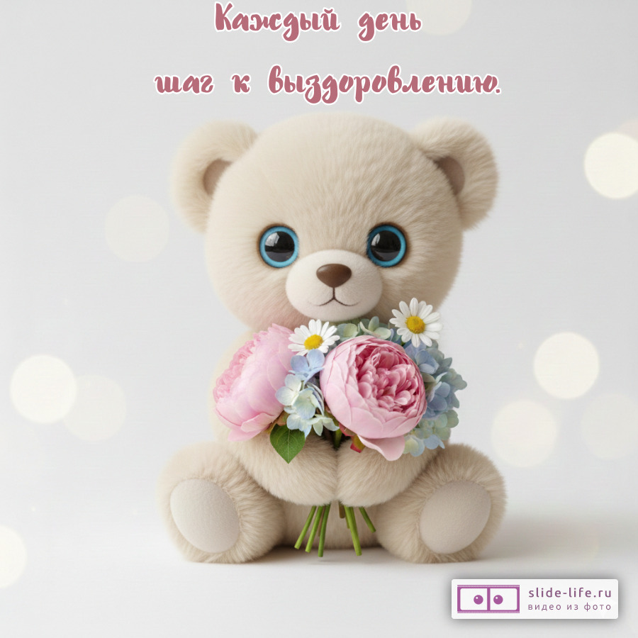 Открытка с пожеланием здоровья после операции