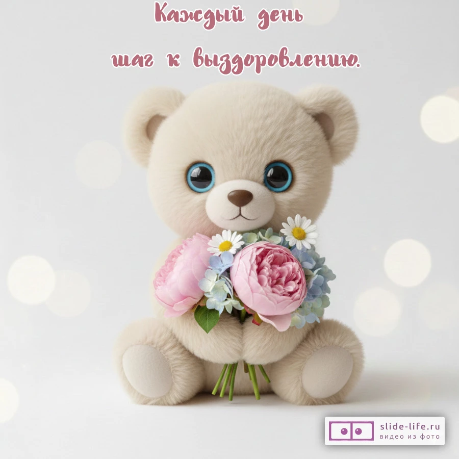 Открытка с пожеланием здоровья после операции