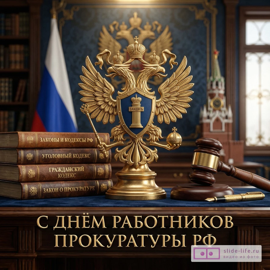 Картинка С Днём работников прокуратуры России — бесплатно скачать