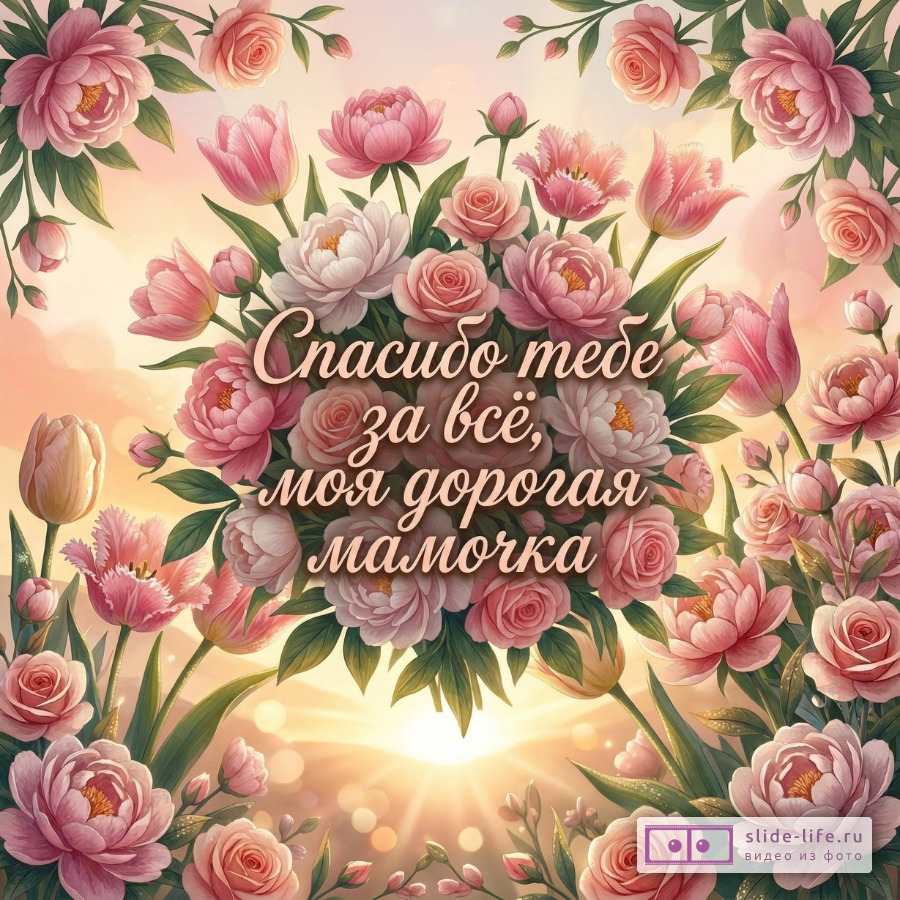 Трогательные слова благодарности маме