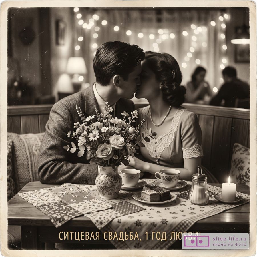 Поздравления с годовщиной ситцевой свадьбы