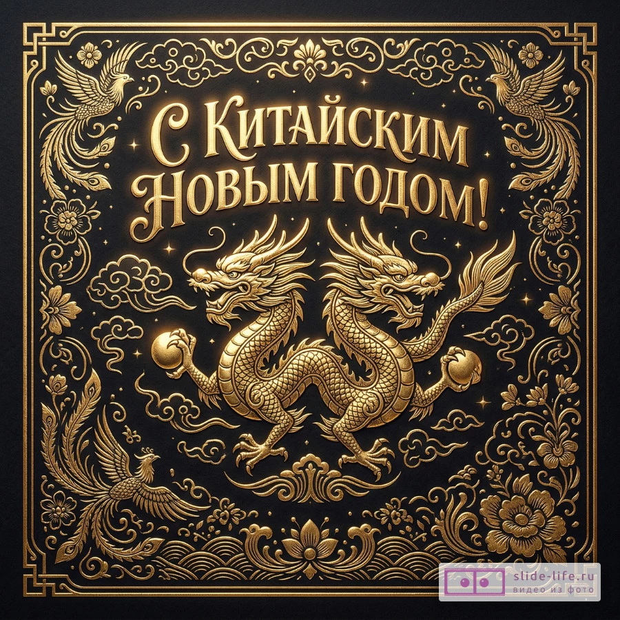 Открытки и картинки «С Китайским Новым годом» — лучшие поздравления