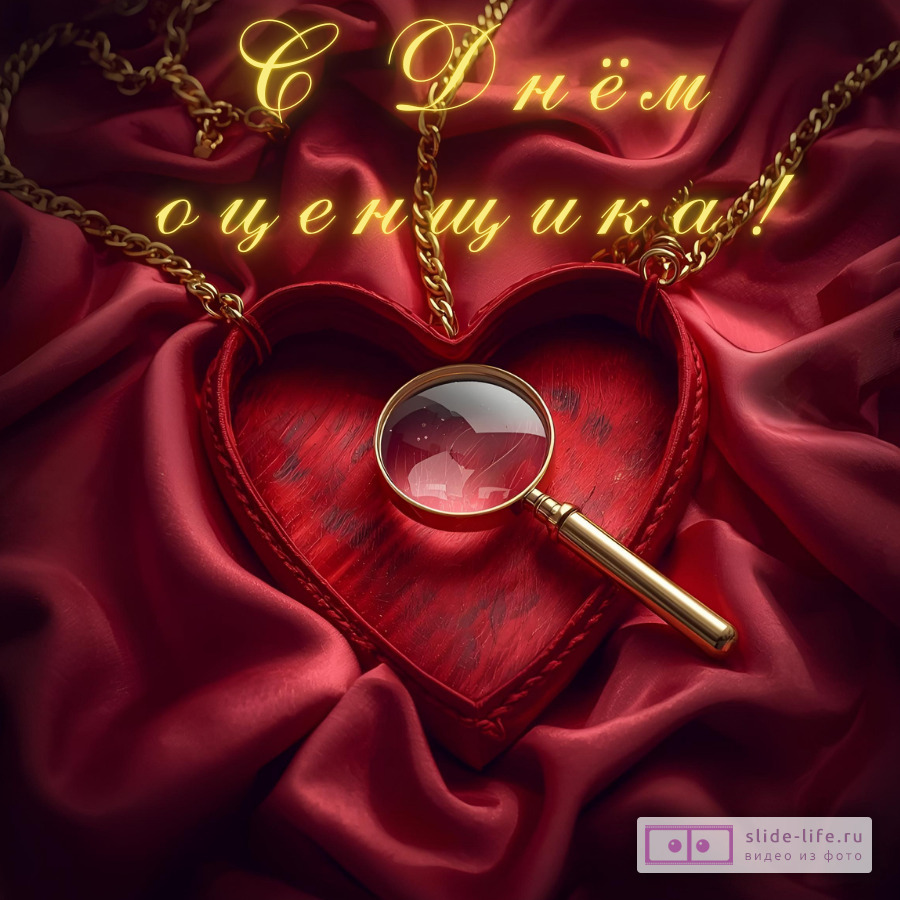 Стильная открытка с днем оценщика