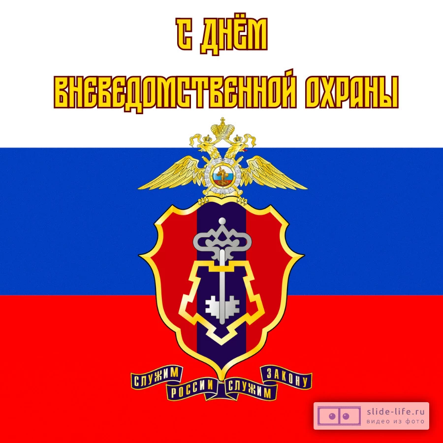 Красивая открытка с Днём вневедомственной охраны