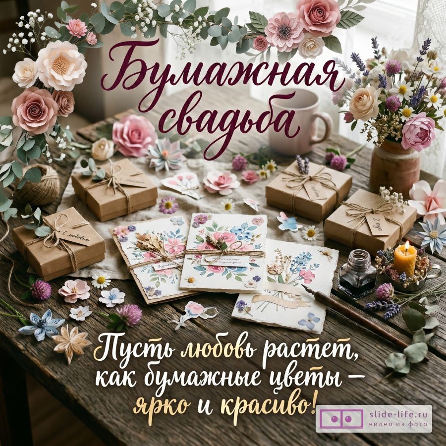 Как поздравить с 2-й годовщиной свадьбы: лучшие открытки