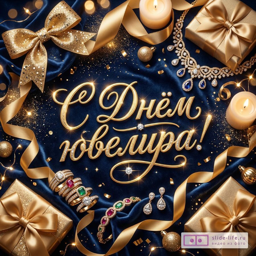 С Днём ювелира — оригинальные открытки с надписями