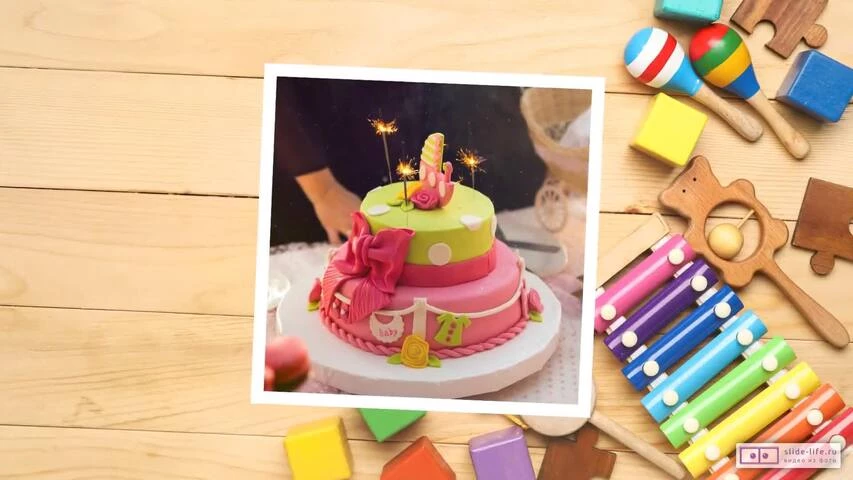 Короткое видео с днем рождения девочке 6 лет