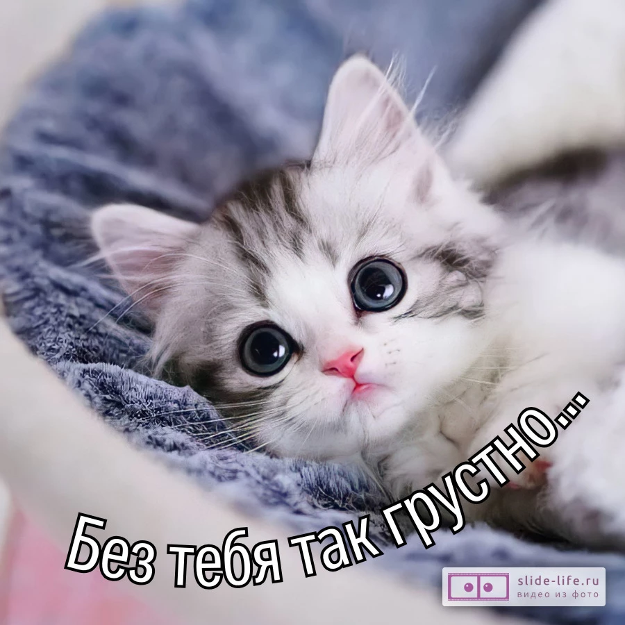 Открытка скучаю мне так грустно без тебя