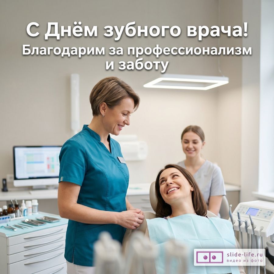 С Днём стоматолога открытка — красивые поздравления и благодарность врачу
