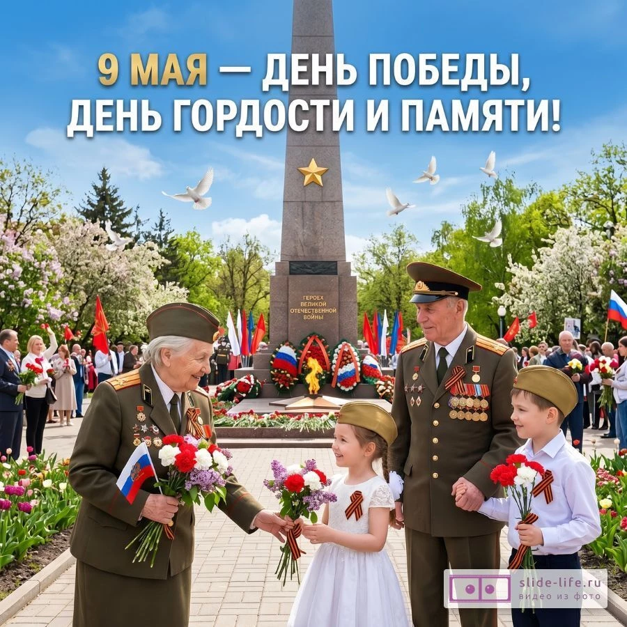 Открытка на День Победы: патриотичное поздравление для ветеранов