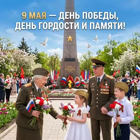 Открытка на День Победы: патриотичное поздравление для ветеранов
