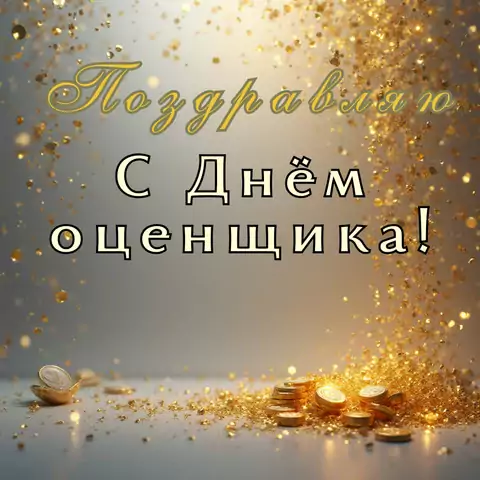 Открытка поздравление с днем оценщика