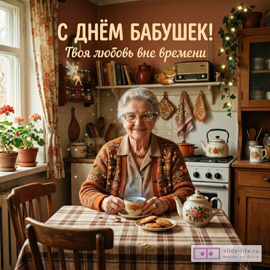 Лучшие открытки С Днём бабушек — бесплатно, красиво, с текстом и пожеланиями