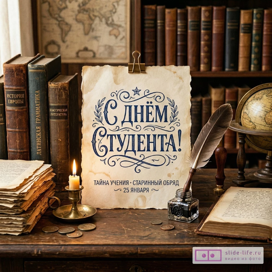Бесплатные открытки с Днём студента — картинки для поздравлений
