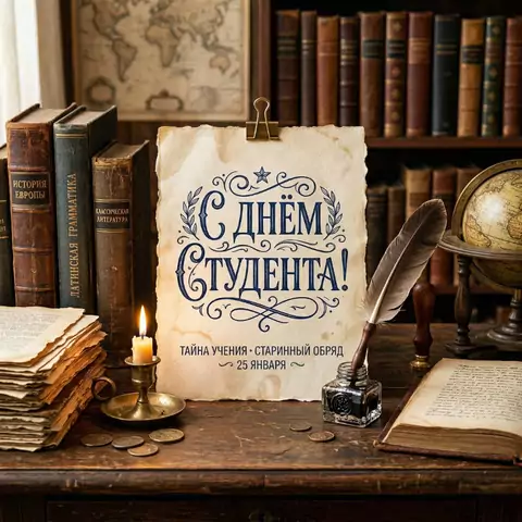 Бесплатные открытки с Днём студента — картинки для поздравлений
