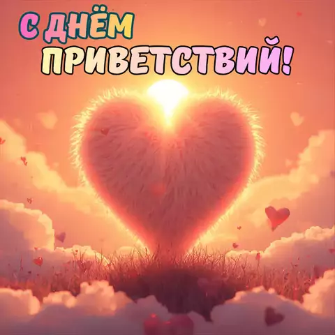 Открытка на день приветствий