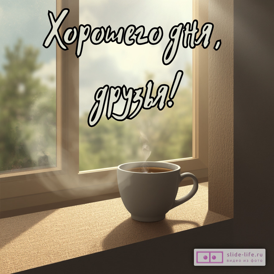 Хорошего дня, друзья! Яркая картинка
