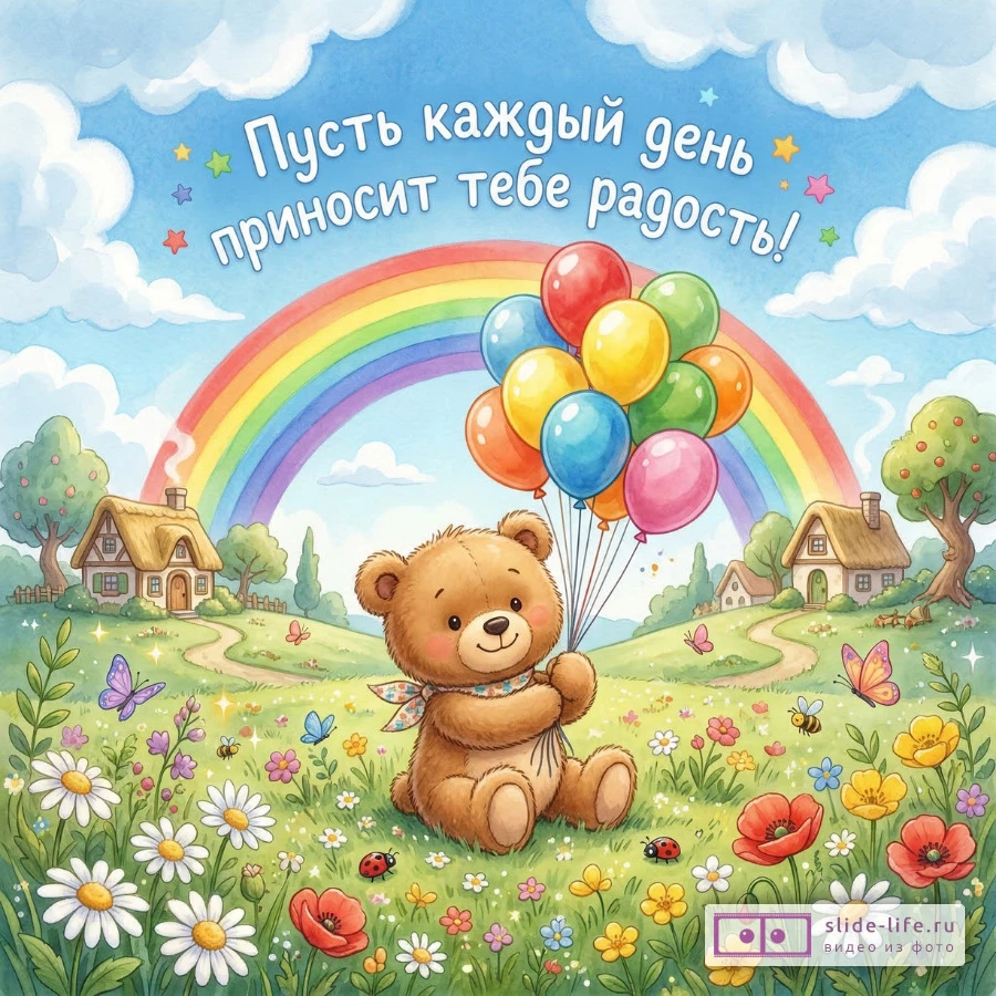 Добрые пожелания ребёнку