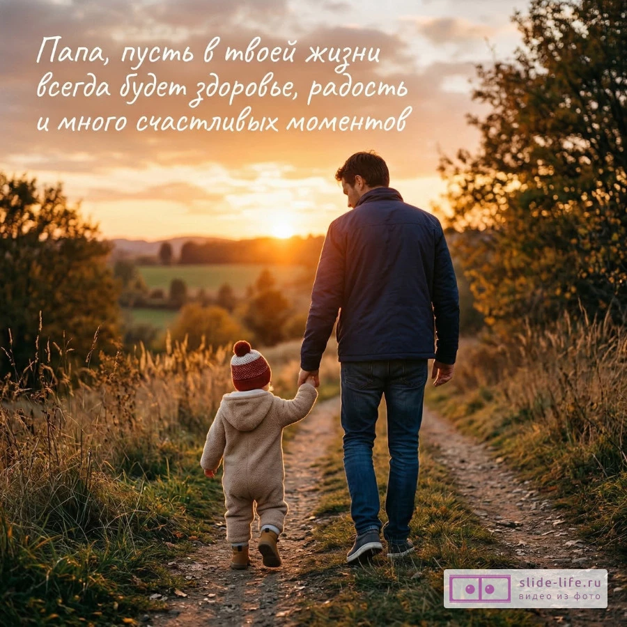 Красивые пожелания папе