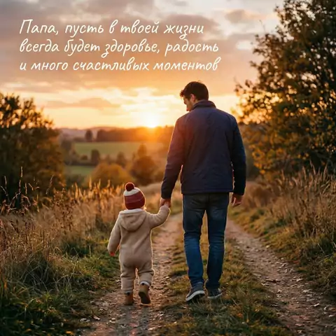 Красивые пожелания папе