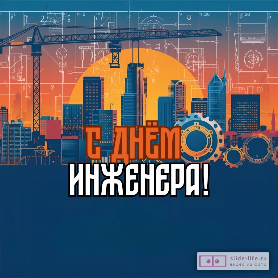 Открытка ко дню инженера интересная