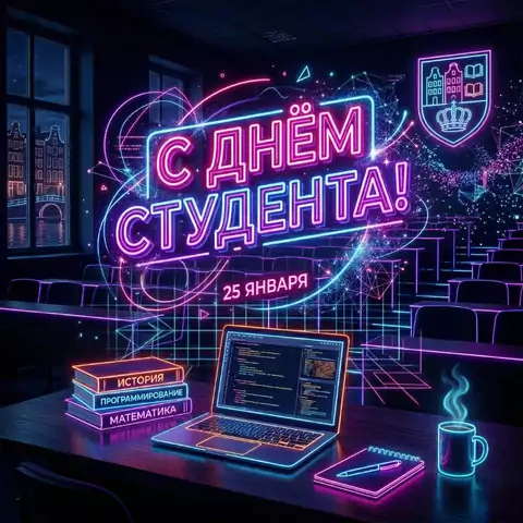 С Днём студента Открытки с поздравлениями для студентов