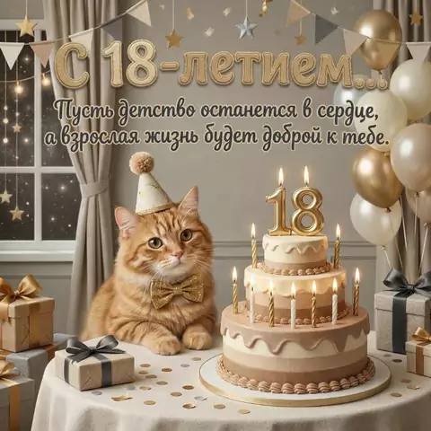 Трогательное поздравление с совершеннолетием до слез