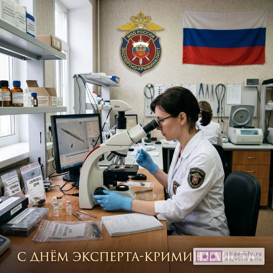 Скачать открытку С Днём криминалиста МВД РФ — бесплатно и без регистрации