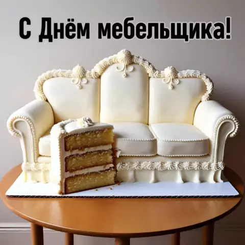 Красивая открытка с Днём мебельщика