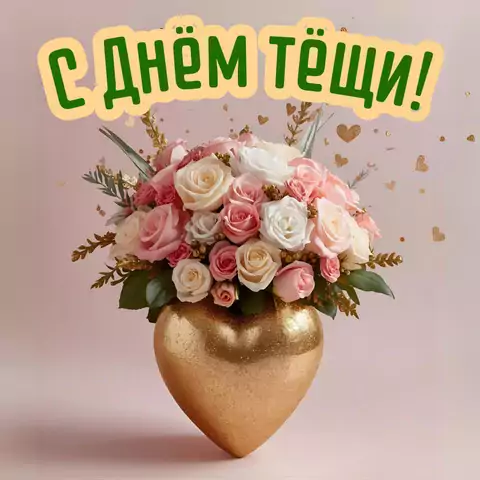 Открытка на день тёщи