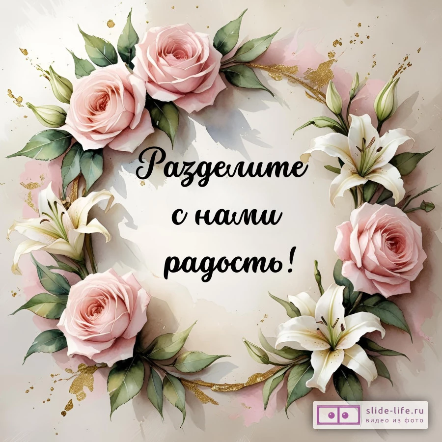 Оригинальная открытка приглашение на свадьбу