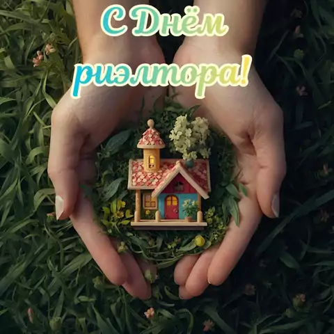 Необычная открытка на день риэлтора