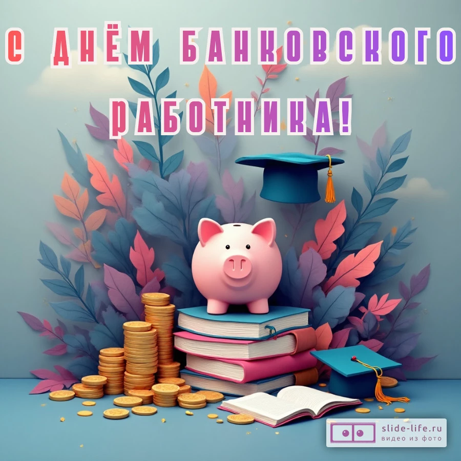 Прикольная открытка с днем банковского работника