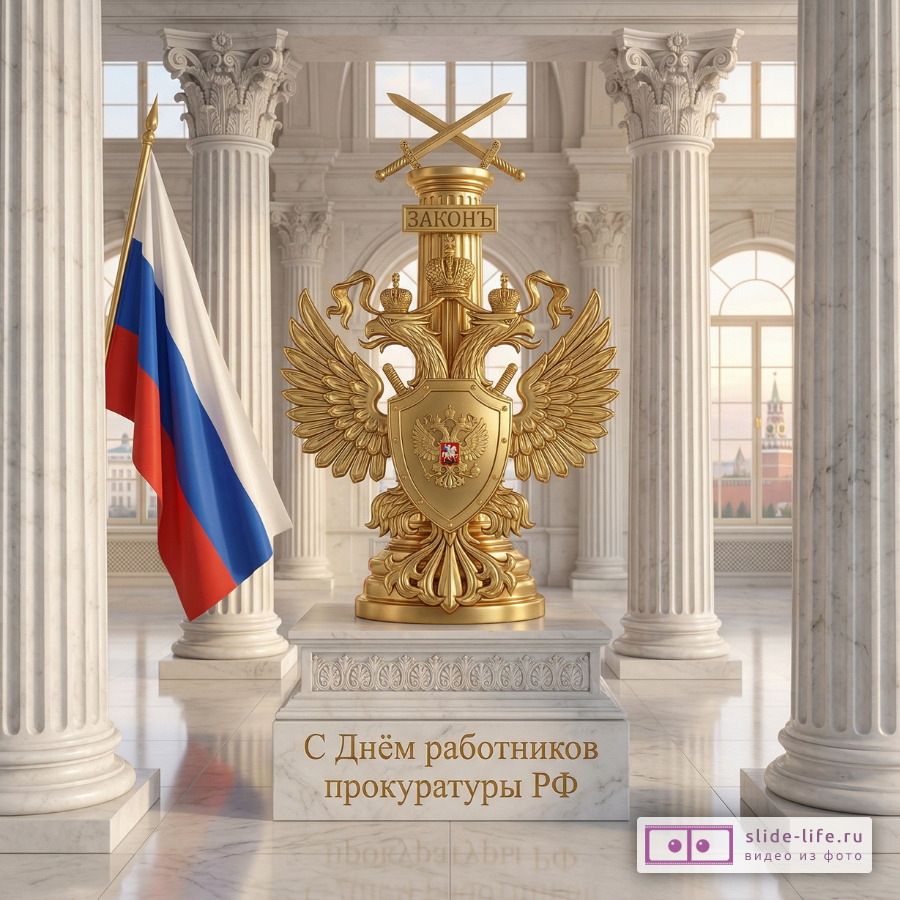 Лучшие открытки С Днём прокуратуры РФ — подборка поздравлений