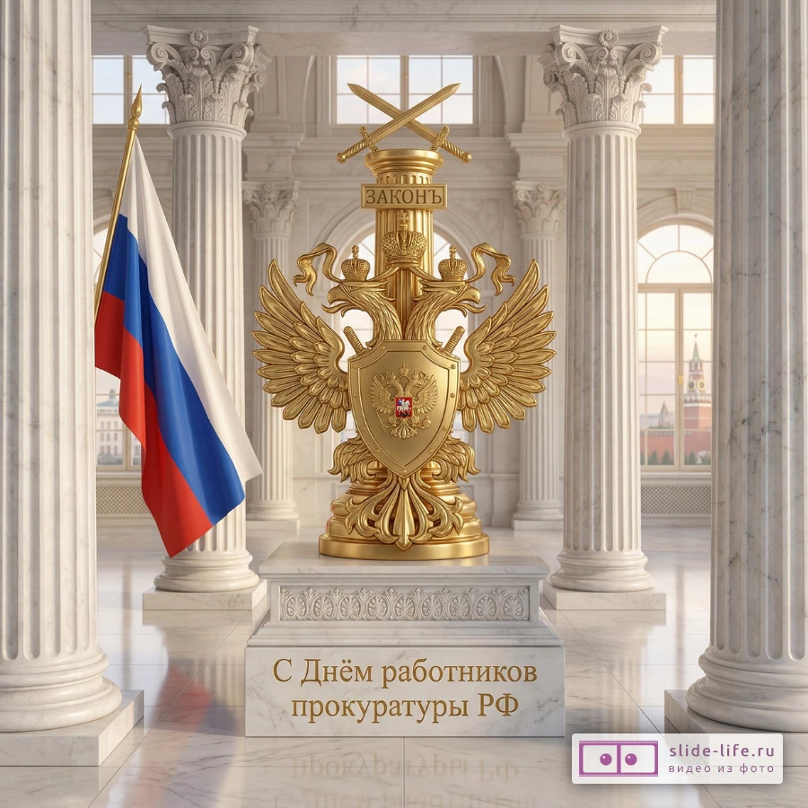 Лучшие открытки С Днём прокуратуры РФ — подборка поздравлений