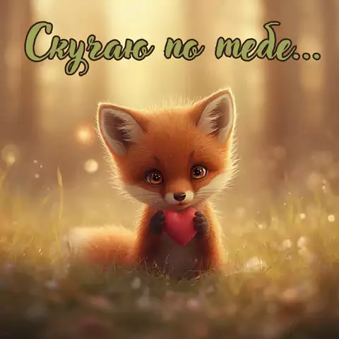 Красивая открытка я скучаю для любимого мужчины