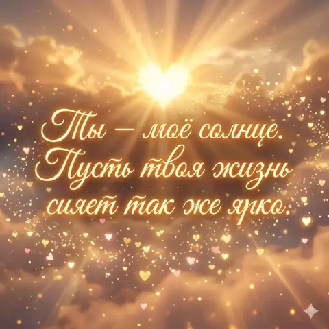 Тёплые и нежные пожелания любимому мужчине