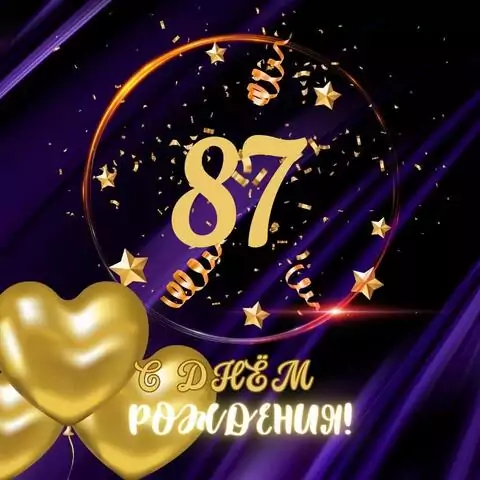 Прикольная открытка с днем рождения мужчине 87 лет