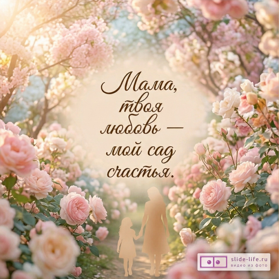 Пожелания маме с любовью