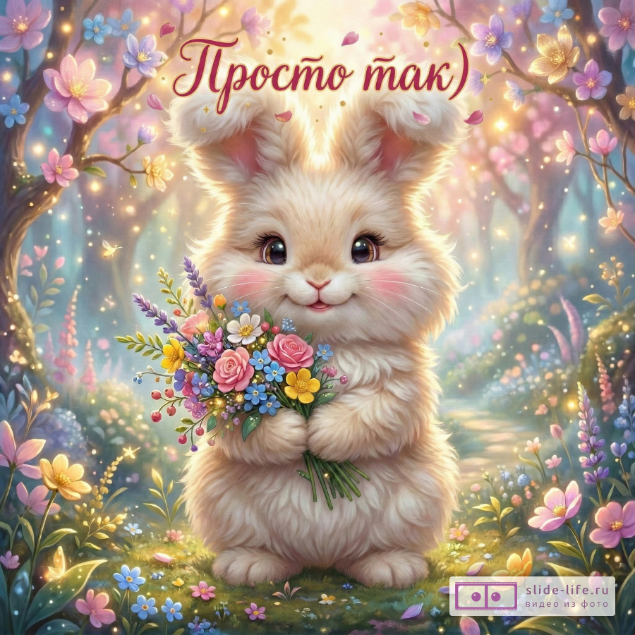 Открытка с добрыми словами женщине просто так