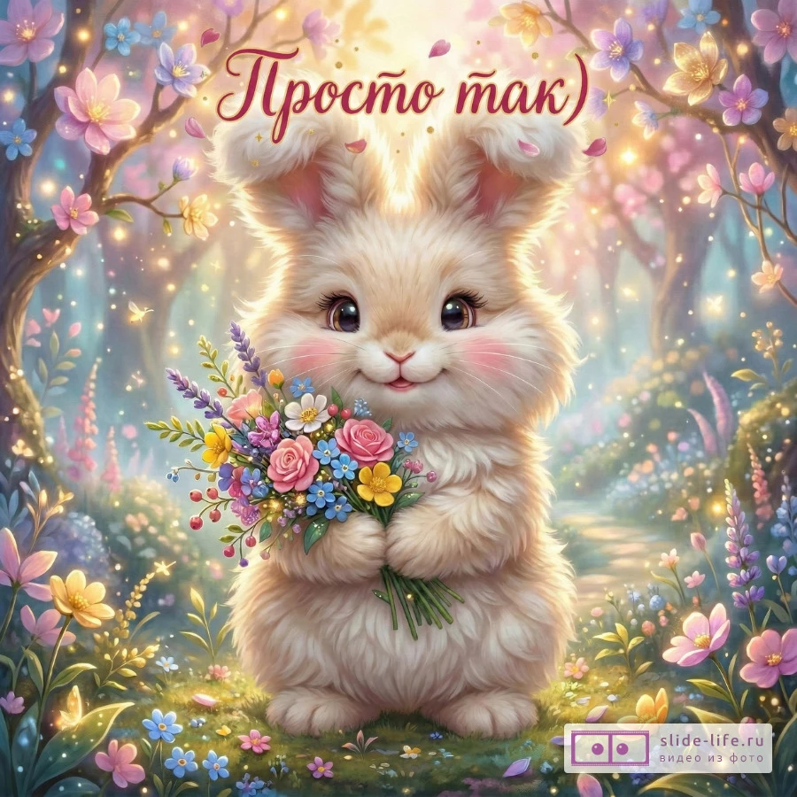 Открытка с добрыми словами женщине просто так