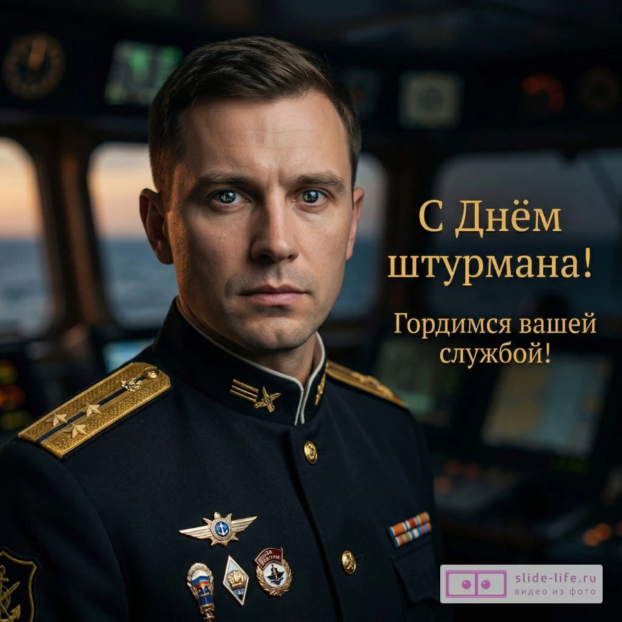 День штурмана ВМФ РФ – поздравительная картинка для социальных сетей