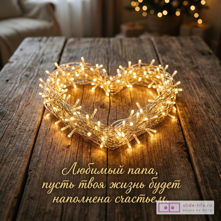 Искренние пожелания папе