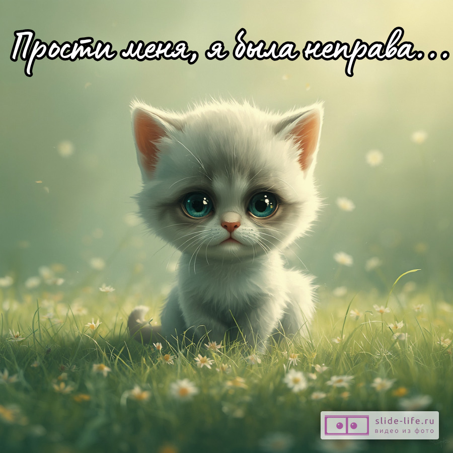 Прости, я была неправа Искренние слова прощения