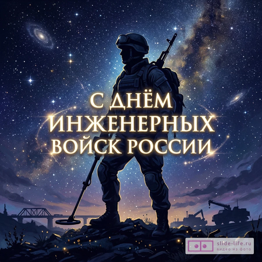 С Днём инженерных войск России — лучшие поздравительные картинки