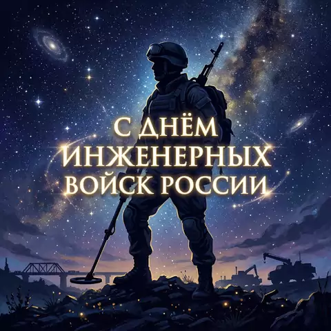 С Днём инженерных войск России — лучшие поздравительные картинки