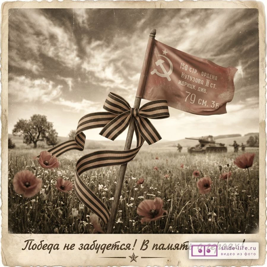 Открытка на День Победы: трогательное поздравление с благодарностью героям