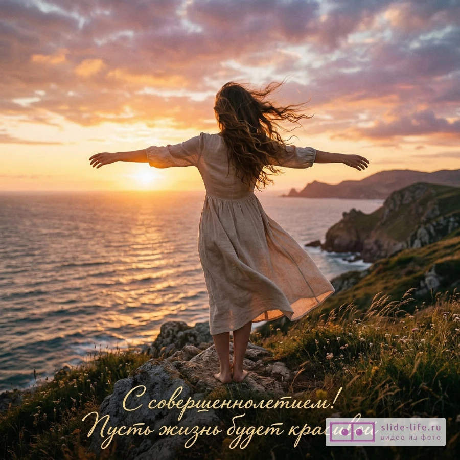 Поздравление с 18-летием парню душевное