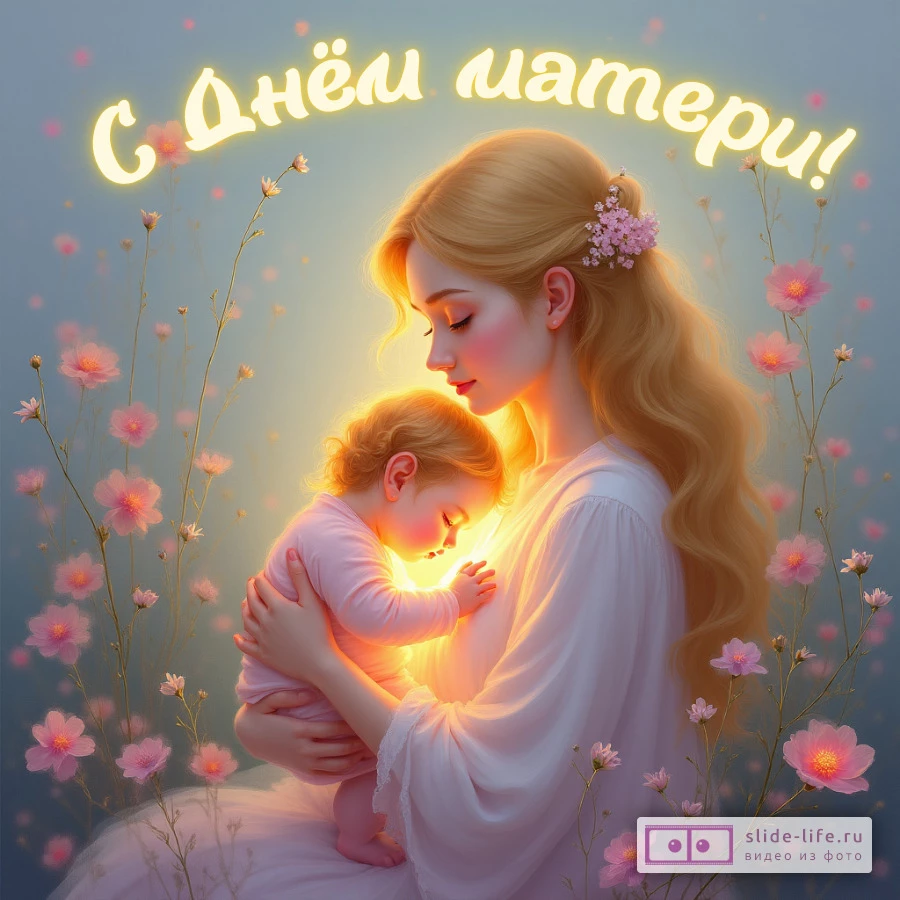 Открытка на день матери трогательная