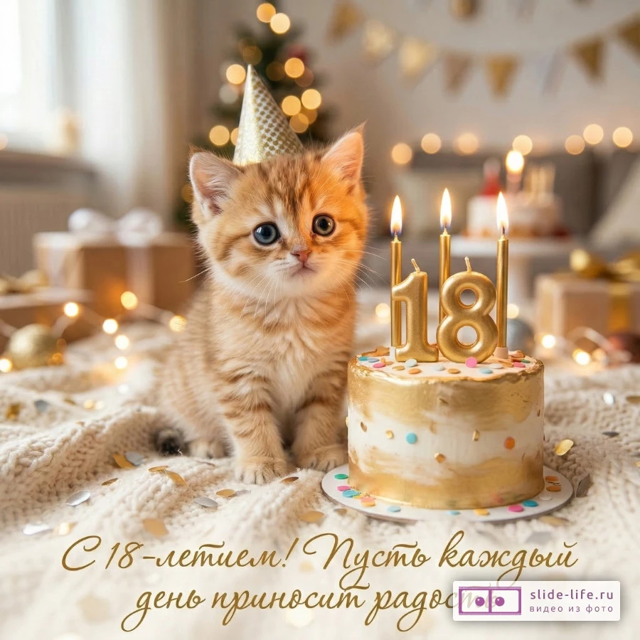 Лучшие поздравления с 18-летием до слез